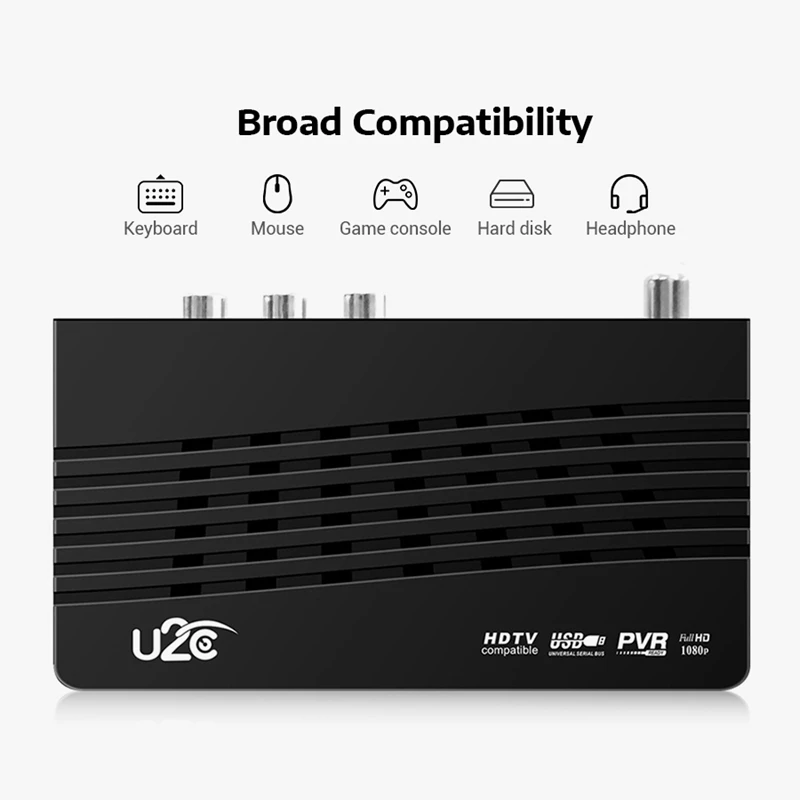 RISE-U2C Dvb 115 T2 Hd Tv Stick цифровой наземный ТВ приемник с пультом дистанционного управления черный пластик ЕС Plug