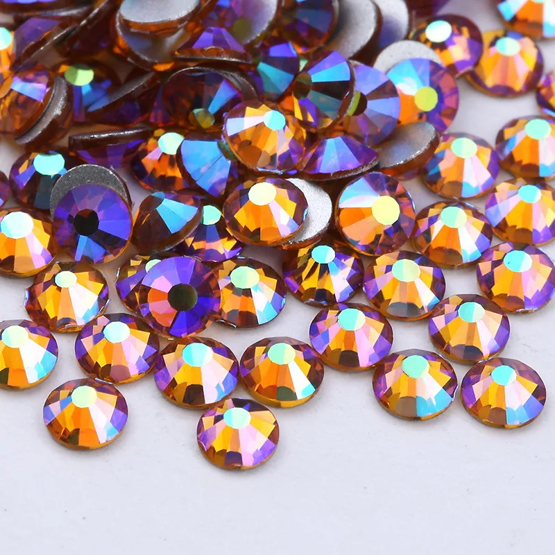 

Mixed Color Glitter AB 3D Nail Art Rhinestones Glass Multi-Shape Crystals Stones Gem For DIY Manicure Decorations