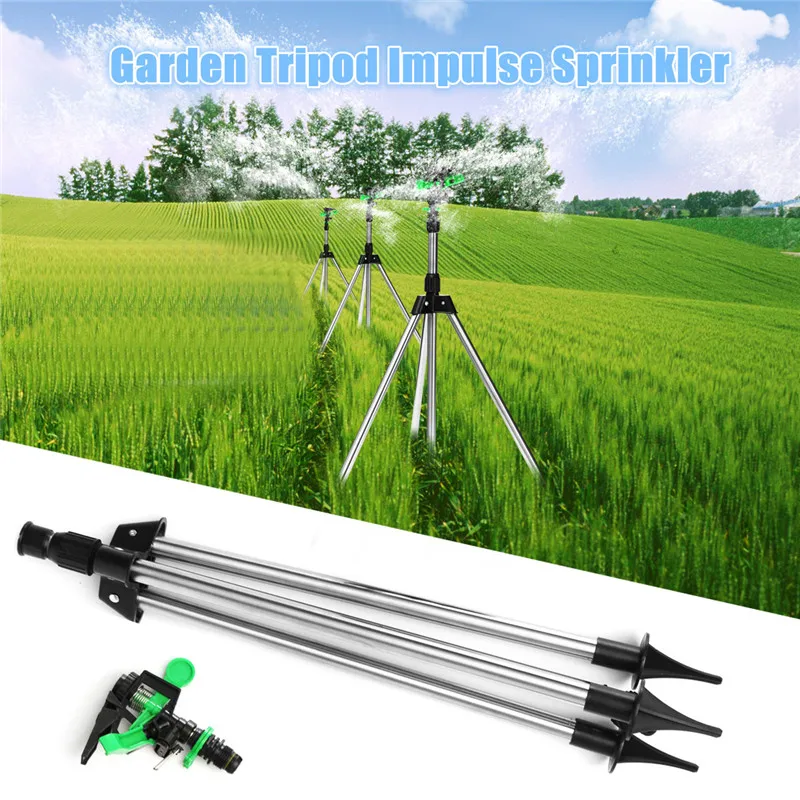 1 комплект штатив из нержавеющей стали для полива газона|impulse sprinkler|tripod sprinklersprinkler