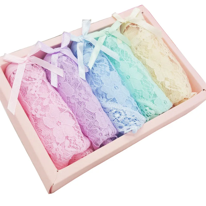 Женское нижнее белье бесшовные трусики удобные кружевные красивые для женщин с