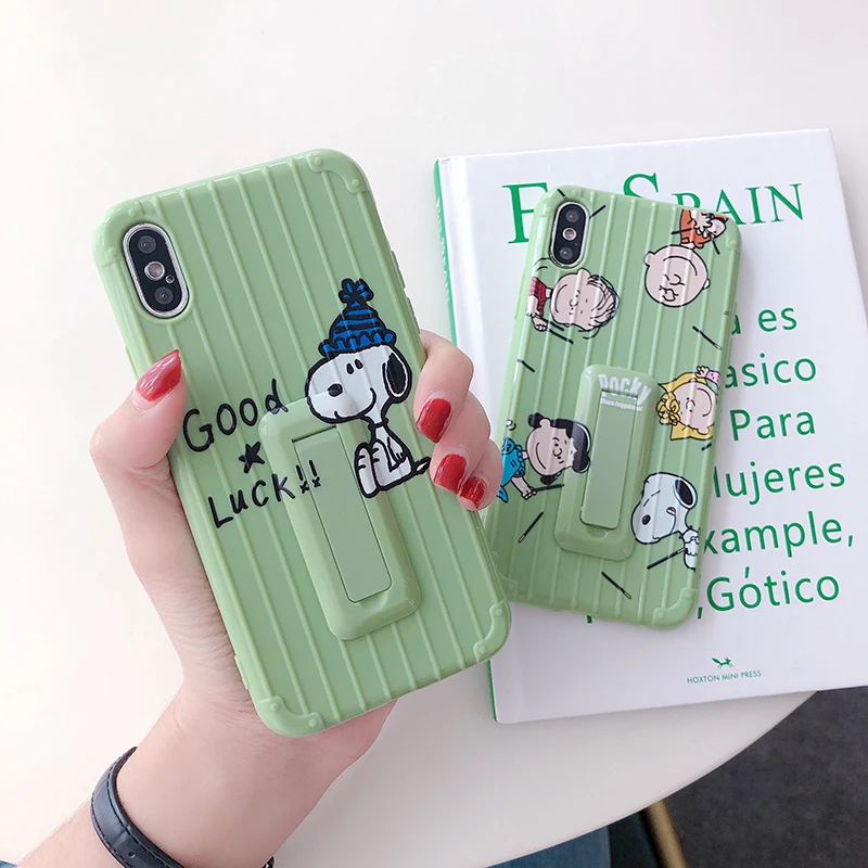 Симпатичные Мультяшные коричневые чехлы для телефонов для iphone 8 7 6 6splus матовый мягкий чехол для iphone X XR XS MAX задняя крышка Fundas Capa