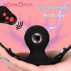 Electric Shock Mouth Gag Vibrators For Women Gag Ball BDSM Bondage Restraints Oral Open Mouth Plug Sex Toy for Women Accessories 1
