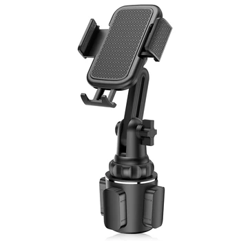 

Universal Car Cup Holder Phone Mount Stand With Expandable Base Long Neck Adjustable Cup Holder Phones Bracket Dropshipping