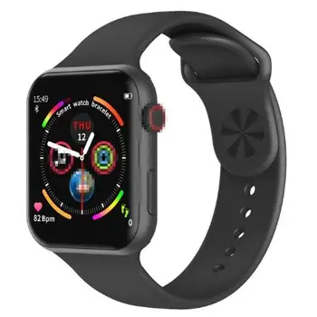 

F10 Smart Watch Full Touch Screen Heart Rate Blood Pressure Sports Tracker Fitness PK IWO 10 11 Watches Connect Android IOS