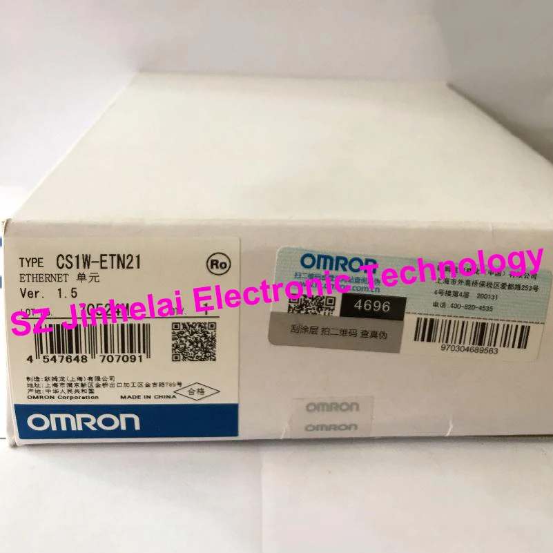 Новое и оригинальное CS1W-ETN21 OMRON ETHERNET