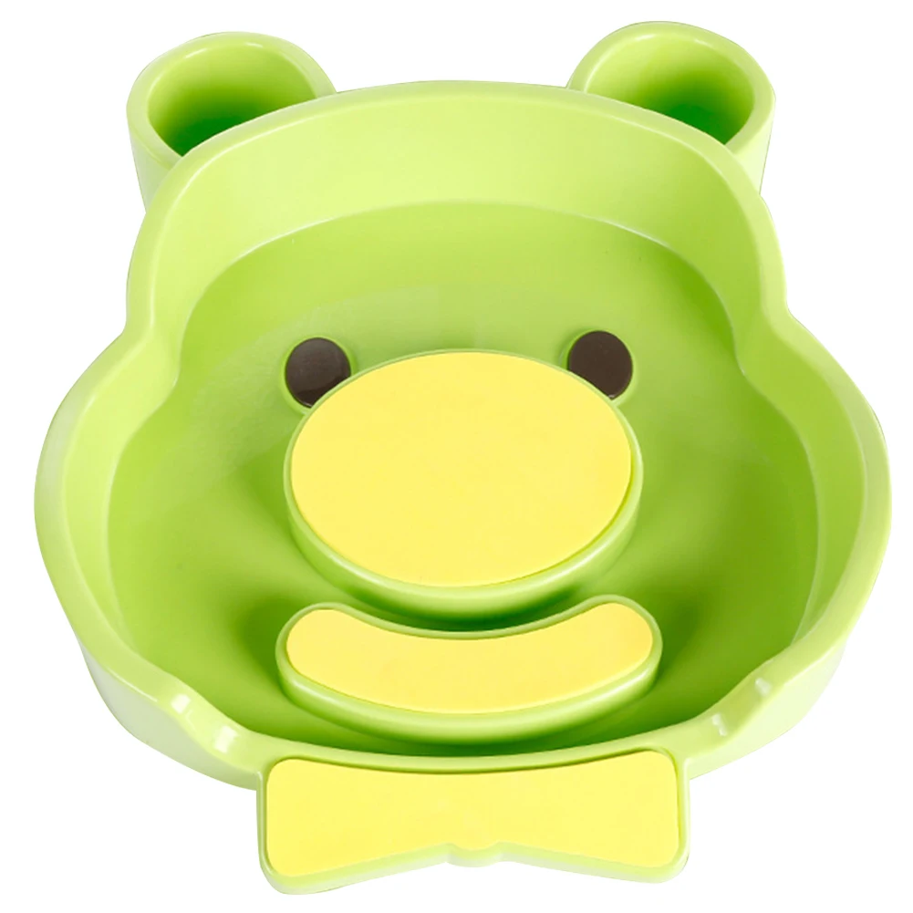 Portable Cute Animal Washing Ass Head Accessories Space Saving Home Plastic Bathtub Hook Newborn Wash Tub Baby Non Slip