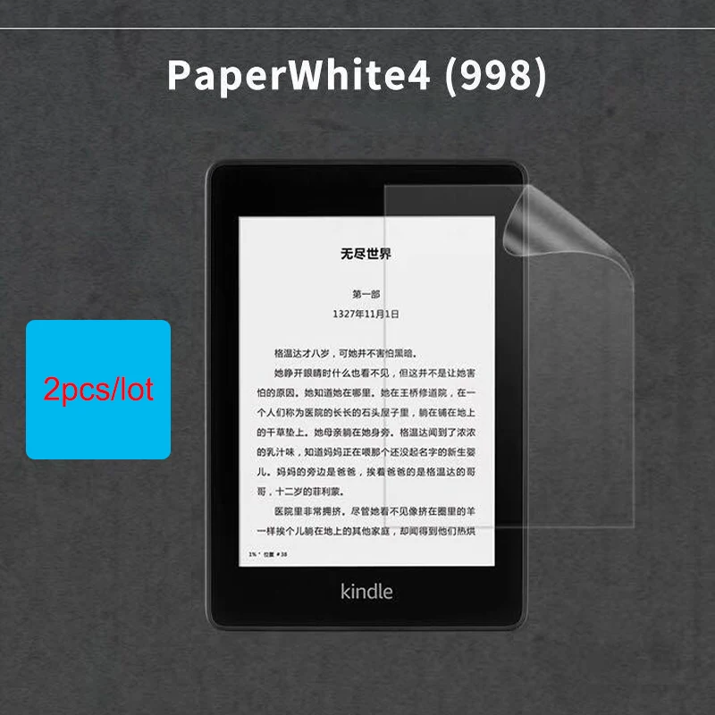 GOOYIYO-2 шт./партия для Amazon Kindle Paperwhite 4 планшет экран прозрачная пленка электронная