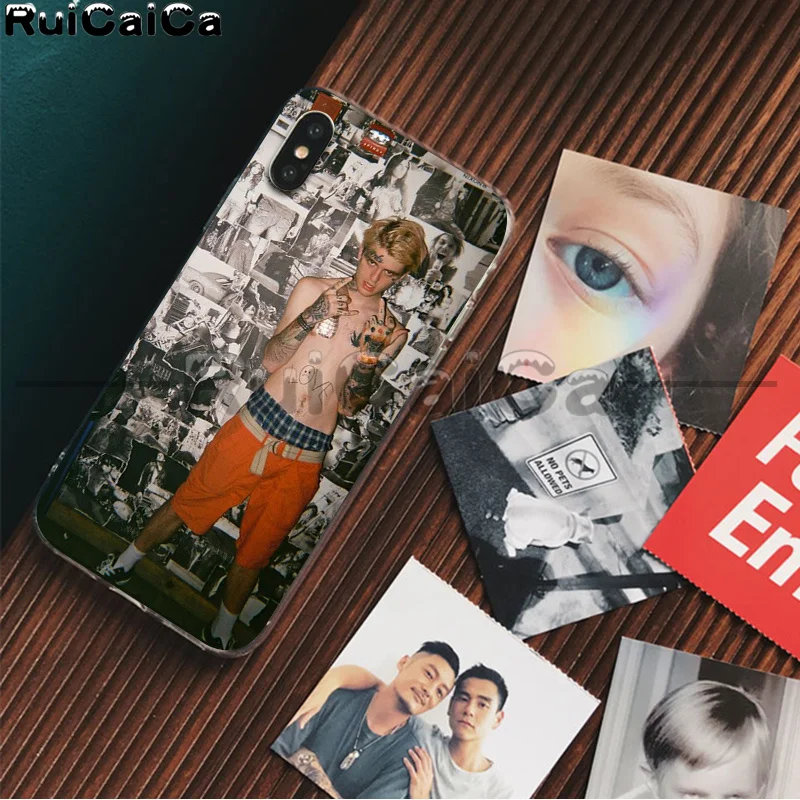 RuiCaiCa Hip Hop Rapper Lil Peep рисунок ТПУ мягкий чехол для сотового телефона iPhone 8 7 6 6S Plus X XS MAX 5 5S SE XR 11 11pro - Цвет: A16
