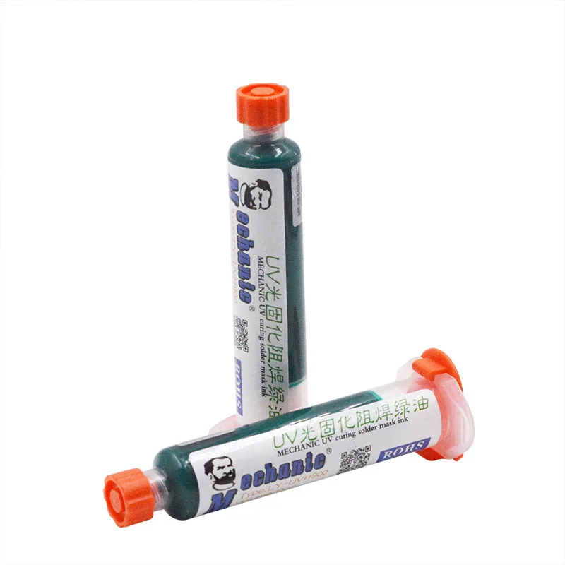 Зеленый УФ отверждаемый паяльная маска 10CC для резист пайки монтажная плата