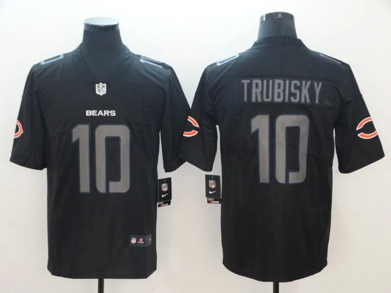 Chicago Высокое качество Мужские медведи Митчелл трубиски Джерси