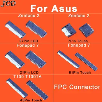 

JCD 2PCS Touch screen LCD display FPC Connector Port Plug on mainboard for ASUS Zenfone 2 ZE500KL Z00ED Fonepad 7 T100