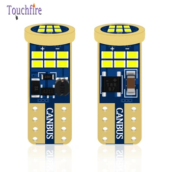 

10PCS T10 194 W5W Car Bulb 18LED 2016SMD Auto Interior light Parking Dome Signal SideTail Lamp lamp trunk Light Tail Lamp 12V