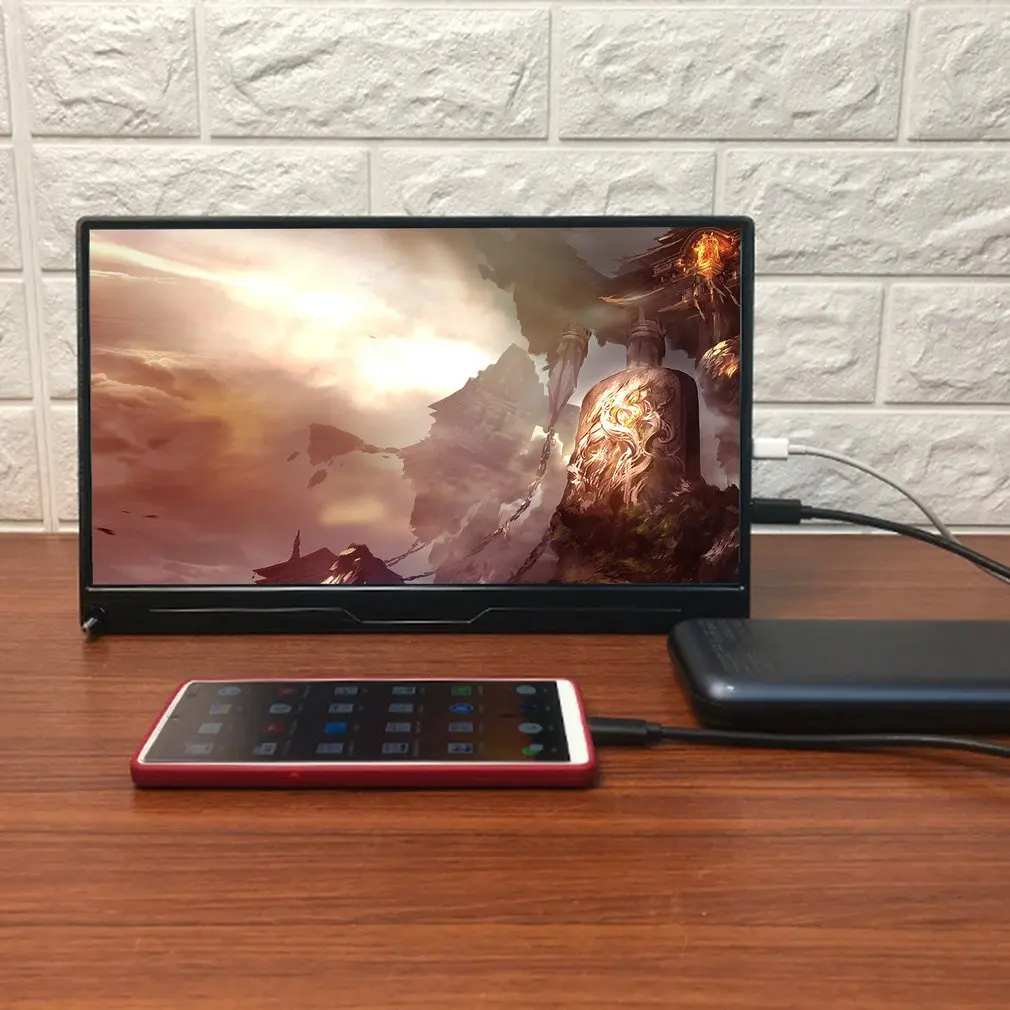 13,3 дюймовый 1080P type-c портативный HDR дисплей для PS4/xbox/Switch/PC/Android