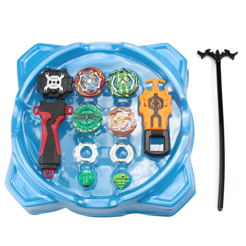 Beyblades Burst Bey Blade игрушка из металла Funsion Bayblade набор с ручкой пусковая коробка игрушки для детей