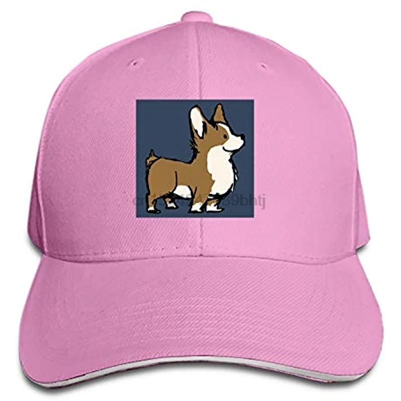 Snapback Кепка Happy Welsh Corgi плоская кепка регулируемая бейсболка s для мужчин и женщин