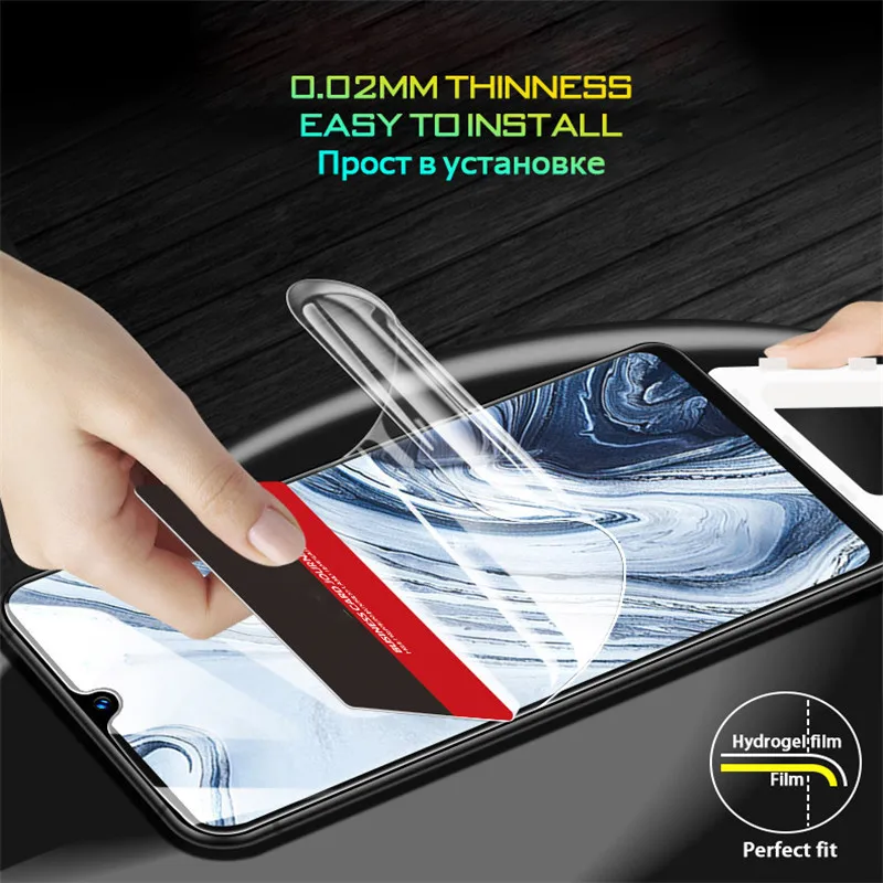 Для Huawei Y9 2018 для Y6 prime Защитная Y3 Y5 ii пленка экрана Y 3 5 6 Гидрогелевая стекло 9h не