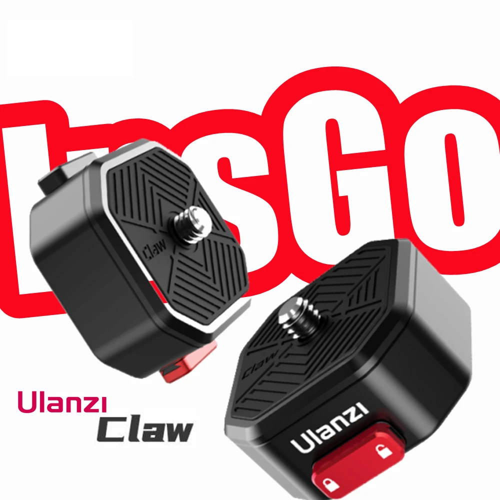 Быстросъемная пластина-зажим Ulanzi Claw быстросъемная система DSLR Gopro экшн-камера