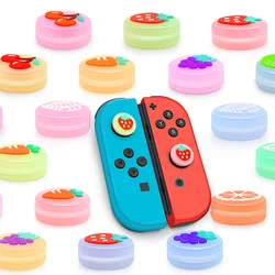 Thumbstick para mando de Nintendo Switch, cubierta luminosa de 2 piezas para mando de NS Lite, Joy Con