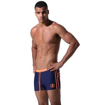 

Hot Sale Mens Breathable Swim Trunks Pants Swimwear Shorts Slim Wear Bikini Swimsuit Briefs maillot de bain zwembroek heren
