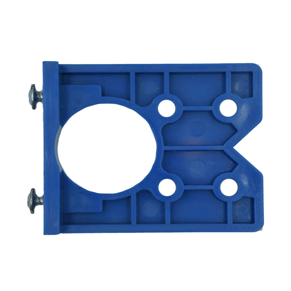 35mm W/ Hinge Drill DIY Tool Door Cabinets Hole Locator Template Accurate Woodworking Hinge Drilling Guide Install The Hinges