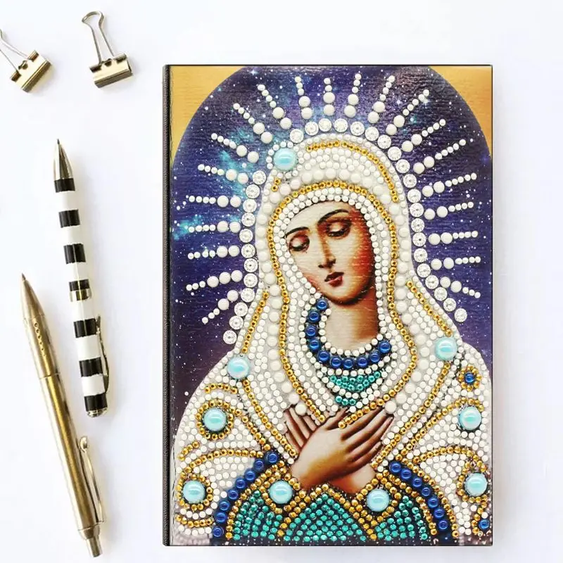50 Pages Diamond Painting Notebook DIY Special Shaped Embroidery Cross Stitch A5 Diary Book Craft 50 Pages Diamond Painting Notebook DIY Special Shaped Embroidery Cross Stitch A5 Diary Book Craft