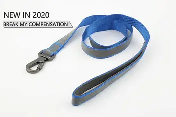 

TUFF HOUND Nylon Dog Leash for Large Dogs That Pull Buckle for Dogs Coupler Medium Dogs Small Big Dogs Braided Around Waist