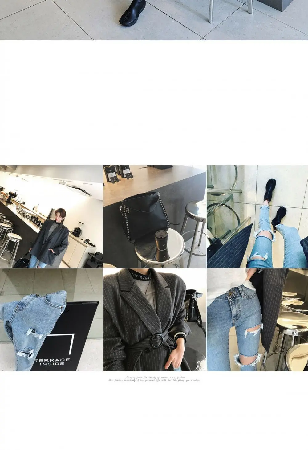 maternity jeans Women's High Waist Jeans Chic Korean Style Autumn Hole Jean Slim Femme Pencil Ankle Length Y2K Pants Aesthetic Vintage Clothes levis jeans