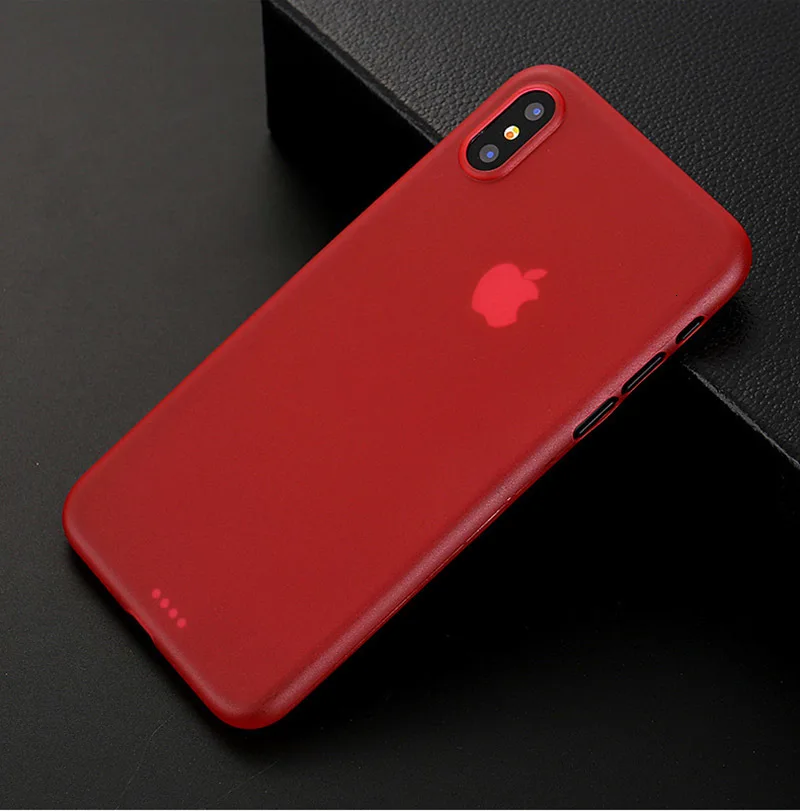 Ультратонкие матовые жесткие чехлы 1000 шт. для Apple iPhone 11 Pro XS Max XR X 8 Plus 7 6 6S SE 5s, устойчивый к отпечаткам пальцев чехол