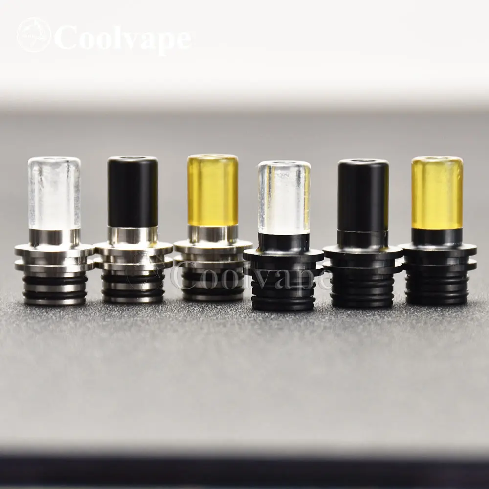 

510 mtl Drip Tip for 510 Vape Vaporizer RTA RDA RDTA Atomizer e-Cigarette Vape Accessory Heat Resistance Mouthpiece