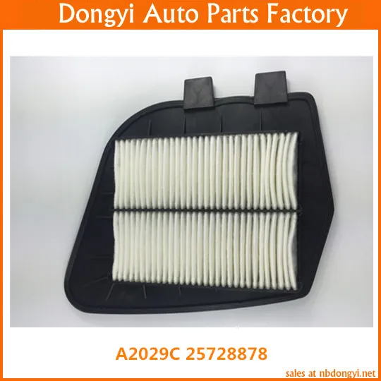 High quality Air filter for A2029C 25728878