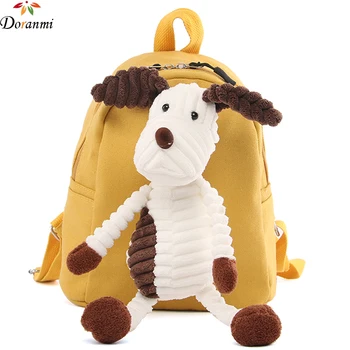 

DORANMI Lovely Students Schoolbag Women's Mini Backpack 2019 Autumn Canvas Back Shoulder Bag Female Mochila Backpacks DJB836