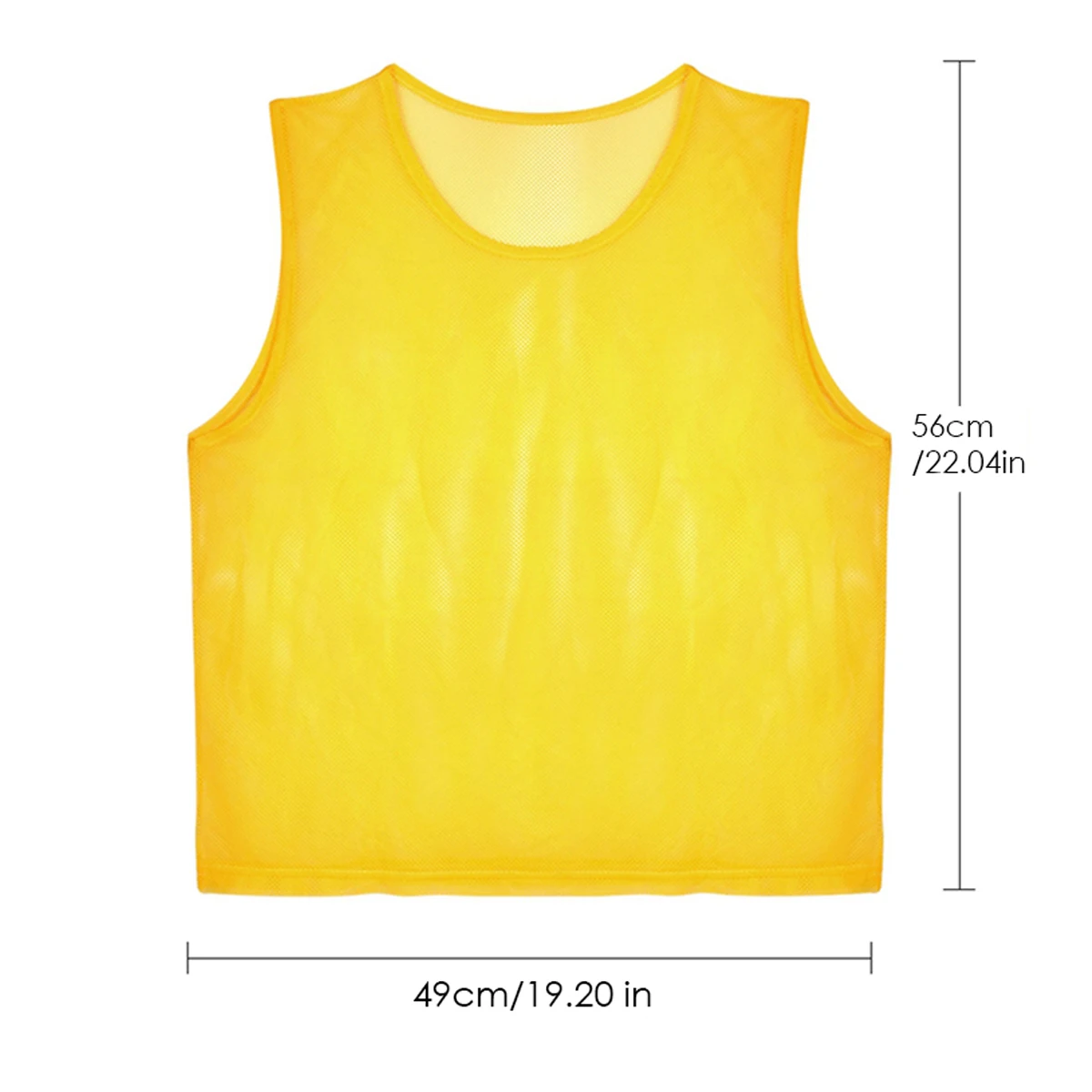 Puseky/12 шт., детские футбольные футболки, спортивные майки, быстросохнущие дышащие спортивные майки