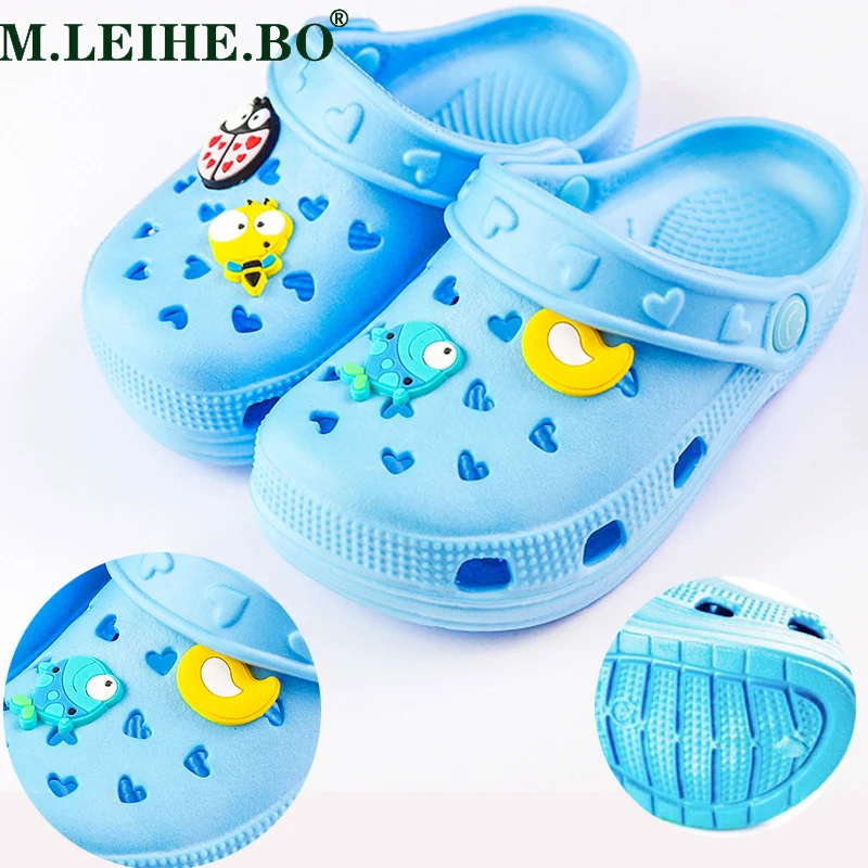 Zapatillas de playa para niños y niñas, zapatos suaves para bebés, zapatillas interiores para el hogar