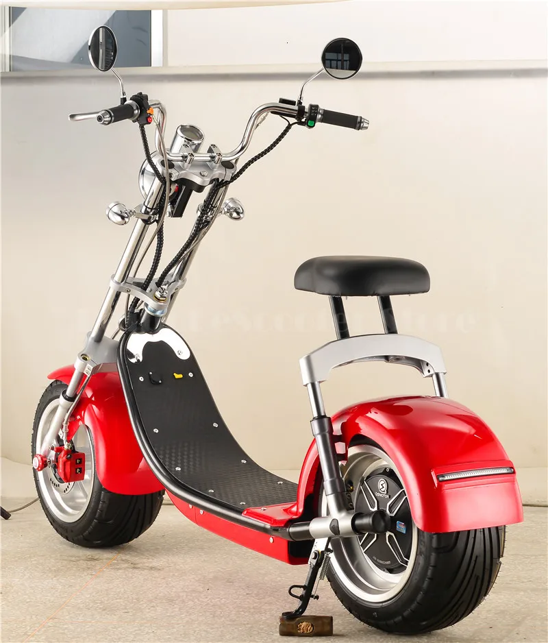Daibot Electric Scooter Motorcycle 2 Wheeled Self Balancing Scooters  Big Tire Citycoco Electric Scooter 1000W 60V (13)