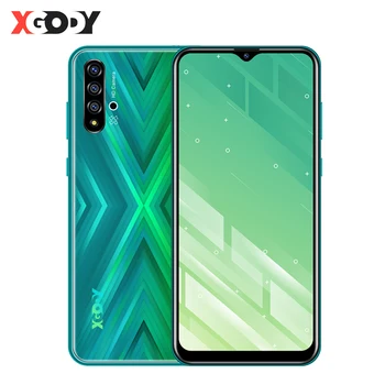 

Smartphone Android 9.0 6.53" Waterdrop Dual SIM Mobile Phone X30 2GB 16GB MTK6580 Quad Core 5MP Camera 3000mAh Cell Phones
