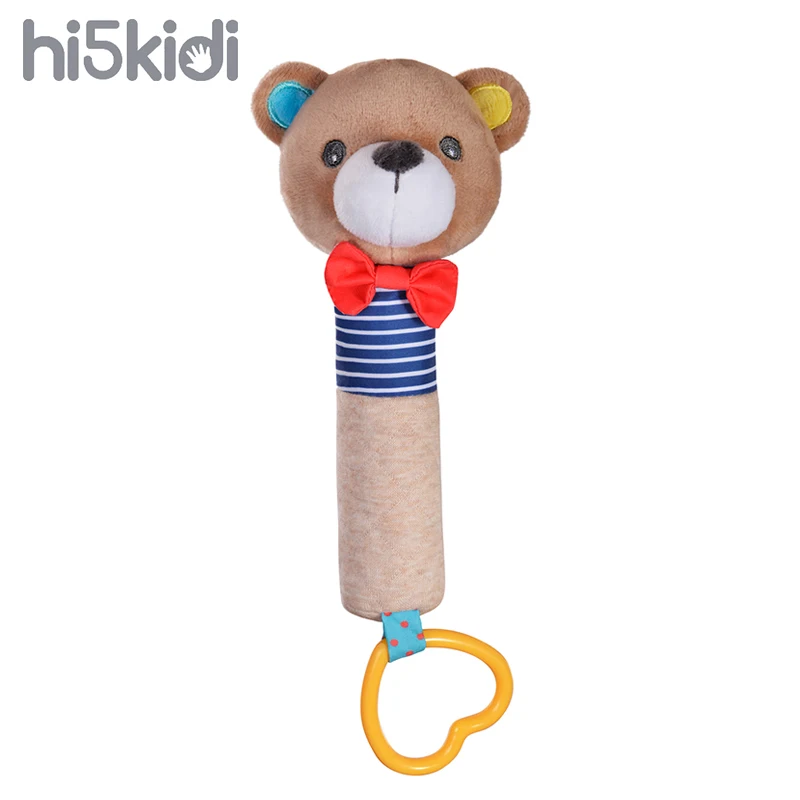 HI5KIDI плюшевые игрушки для новорожденных детские хлопковый мультяшный медведь