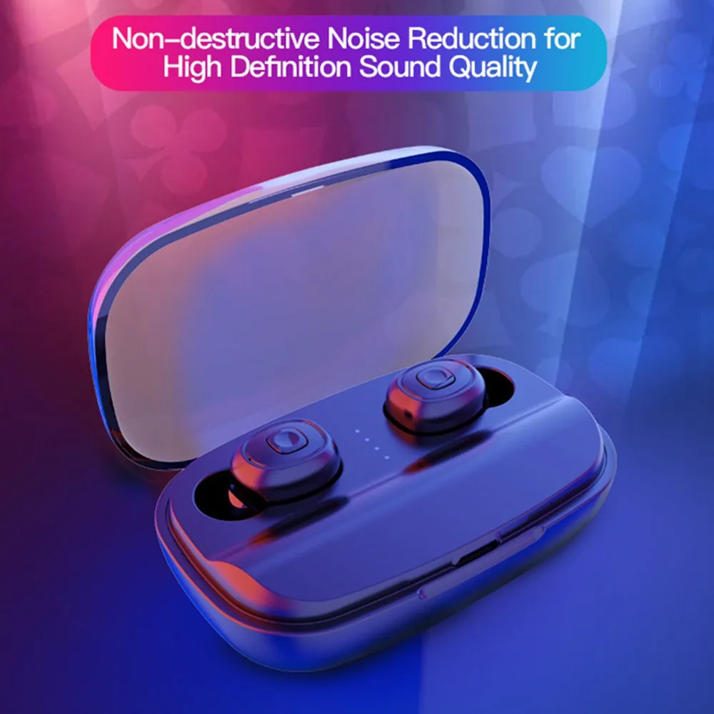 True Wireless Earbuds Waterproof Sport Bluetooth 5 0 Earphone In Ear Headset with 3000mAh Charging Box TWS Xi10S Sports Earbuds