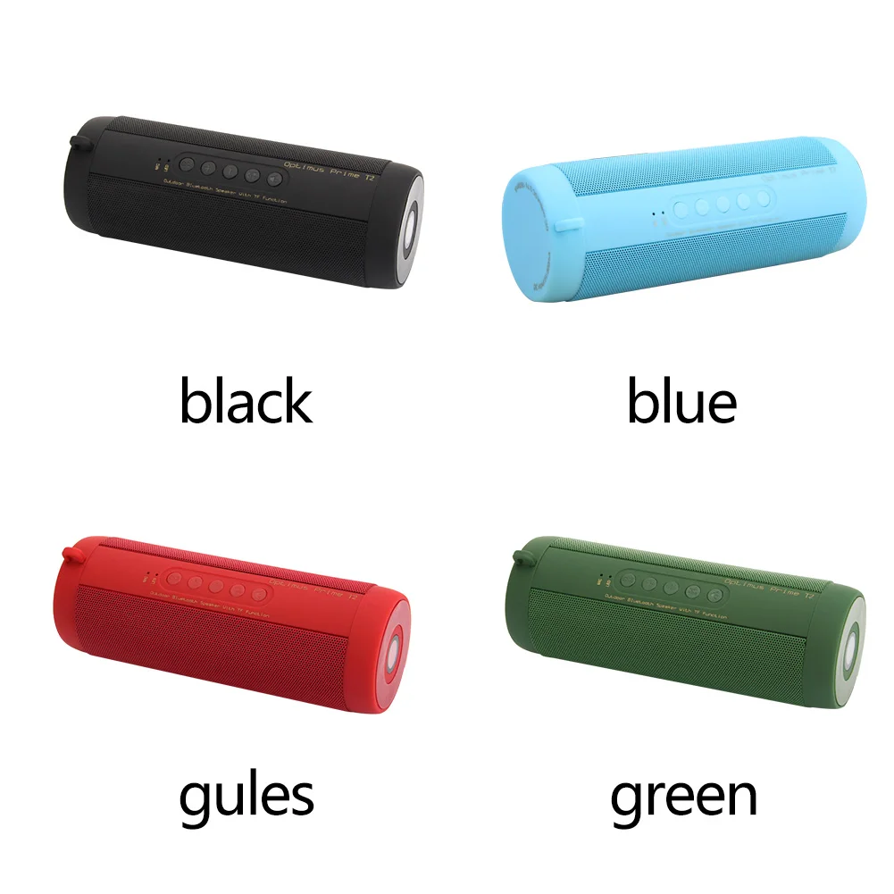 T2 Открытый водонепроницаемый Bluetooth динамик Портативный Открытый беспроводной Bluetooth динамик