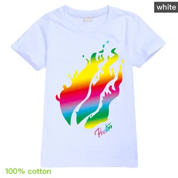 

Summer T Shirt For Children Boys Girls PRESTONPLAYZ 12 Style Printed Preston Playz Tops Toddler Kids Clothes