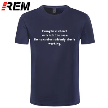 

Geek IT Computer T shirt Funny Programmer T-shirt Black White Coder Text Printed tshirt Men Fashion Tops