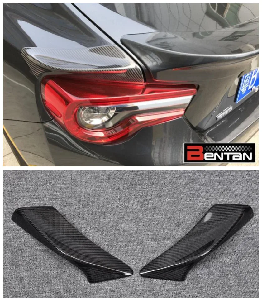 

High quality Carbon Fiber Car Rear Trunk Lip Spoiler Wing Fits For Toyota GT86 / Subaru BRZ 2013 2014 2015 2016 2017