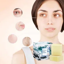 Гиалуроновая кислота мыло для рук Антивозрастная морская соль Глубокая чистка, увлажнение, отбеливание и удаление морщин косметическое уход