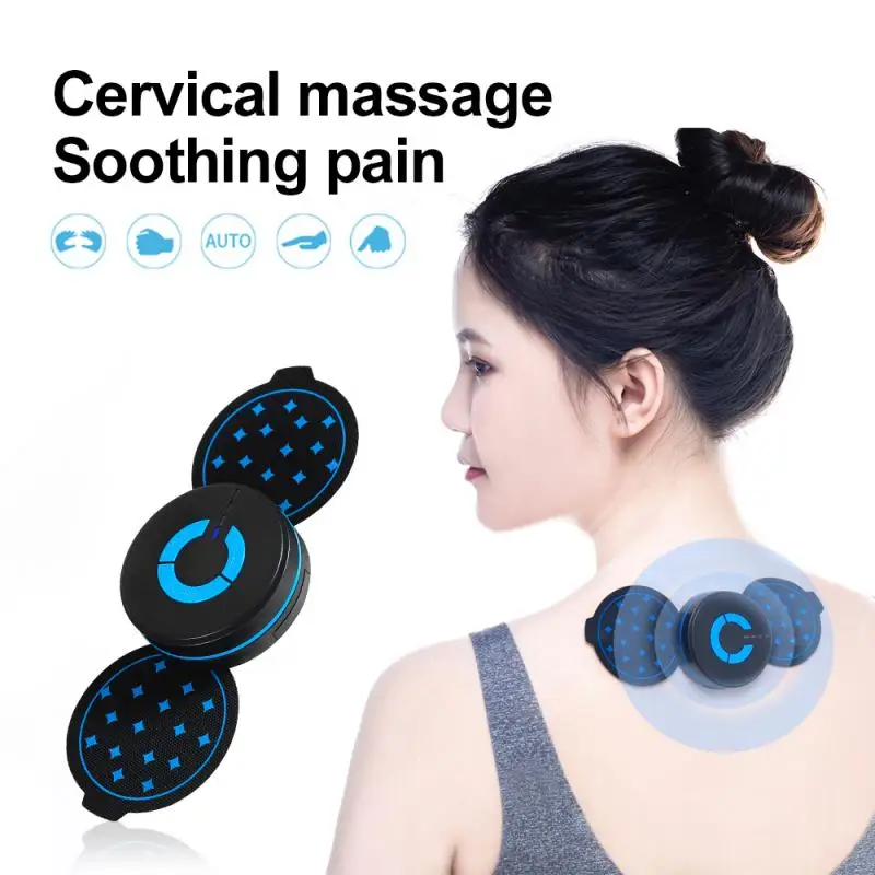

Portable Mini Neck Massager Cervical Massage Stimulator Pain Relief Accupoint Pain Back and Shoulder Neck Foot Body Massager NEW