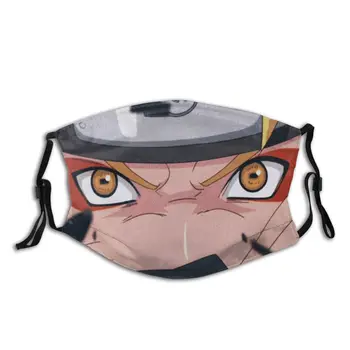 

Naruto Uchiha Itachi Sasuke Reusable Face Mask Uzumaki Anti Bacterial Dust Protection Cover Respirator Muffle Mask with Filters