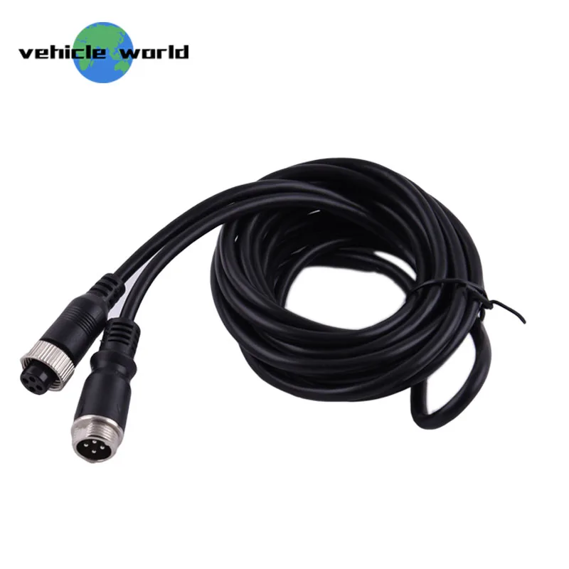 Удлинительный кабель для камеры видеонаблюдения авиационный соединительный 5
