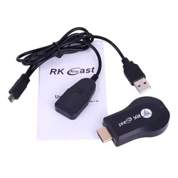 128 М Anycast m2 ezcast miracast Anycast AirPlay Cromecast HDMI ТВ-карта Wifi Дисплей приемник ключ для ios Android