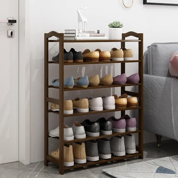 

Shoe shelf simple door small shoe cabinet to store multi-layer dust-proof household economy dormitory