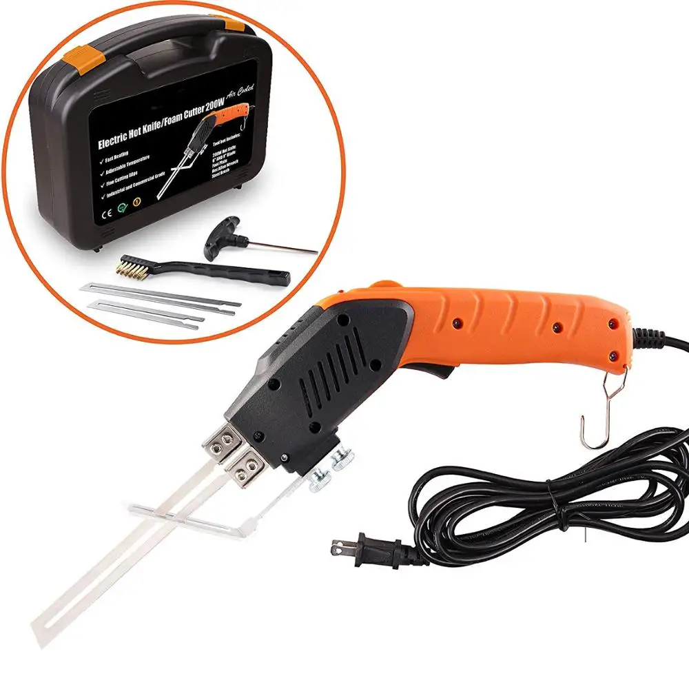 Foam Cutter Air Cooled Pro Electric Hot Knife (200W) Continuous Use