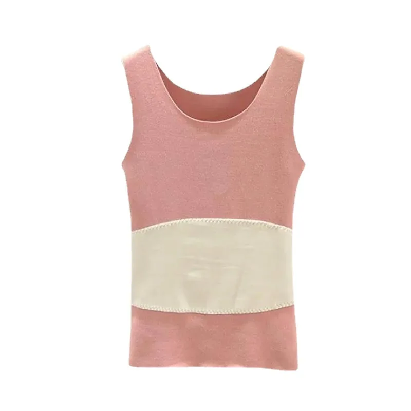 Women Winter Thermal Underwear Tops Warm Body Vest Invisible Thermo Sleeveless Clothes
