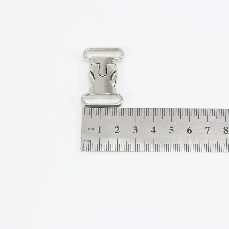 

Accessories Buckle Strapping Luggage Side Silver Webbing Bracelets Release 35x20mm Camping Metal Clasp